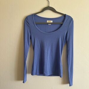 Maeve by Anthropologie Long Sleeve Scoop Neck Size XS